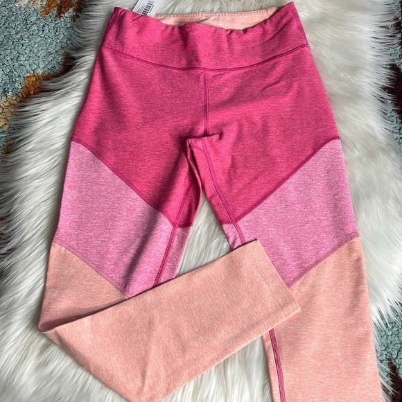 nwt // outdoor voices 7/8 colorblock springs legging
